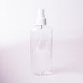 8 oz Clear Bottle with White Spray Cap - 10