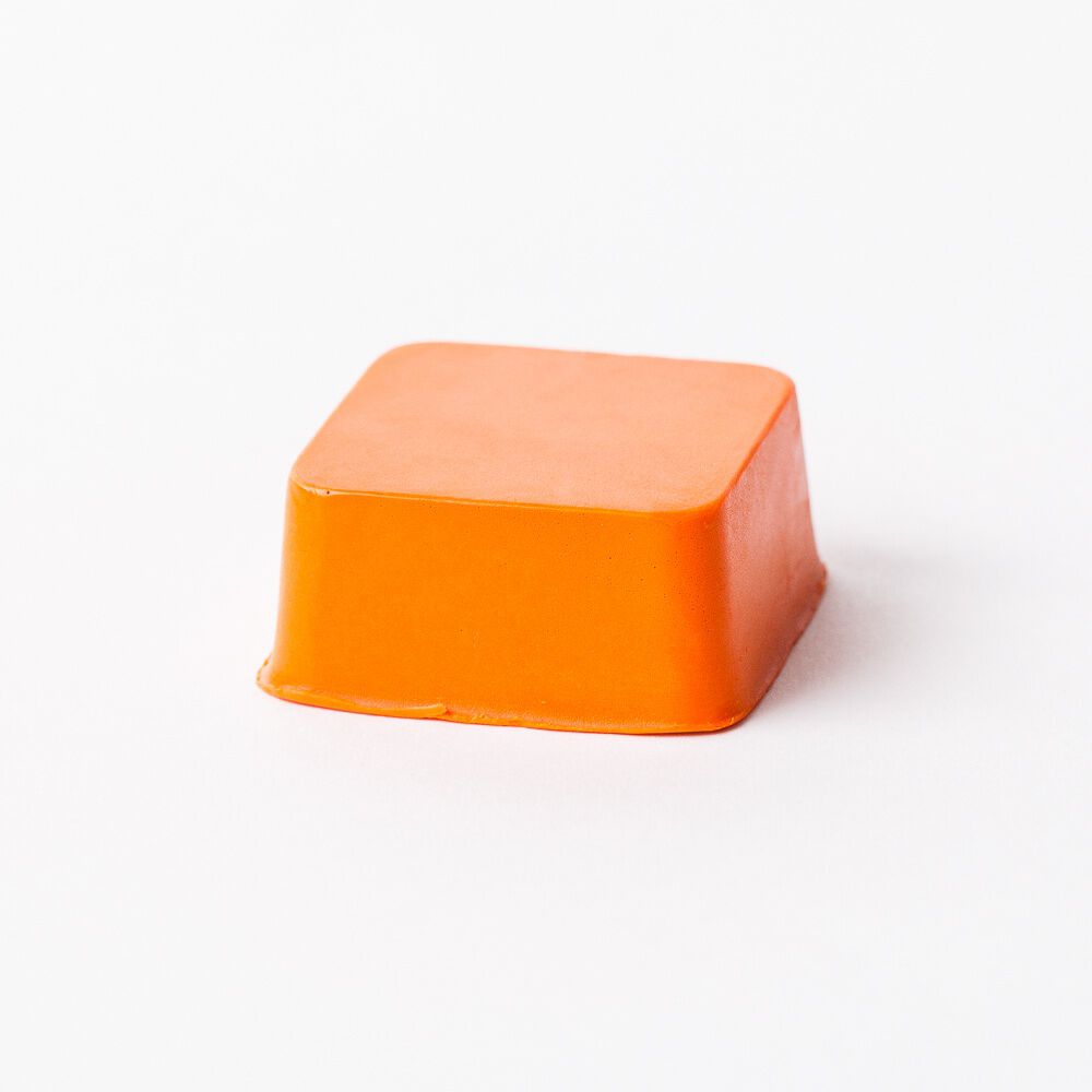 Perfect Orange Color Block for Soap Making, color blocks orange 