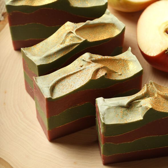 Apple Bourbon Soap Project