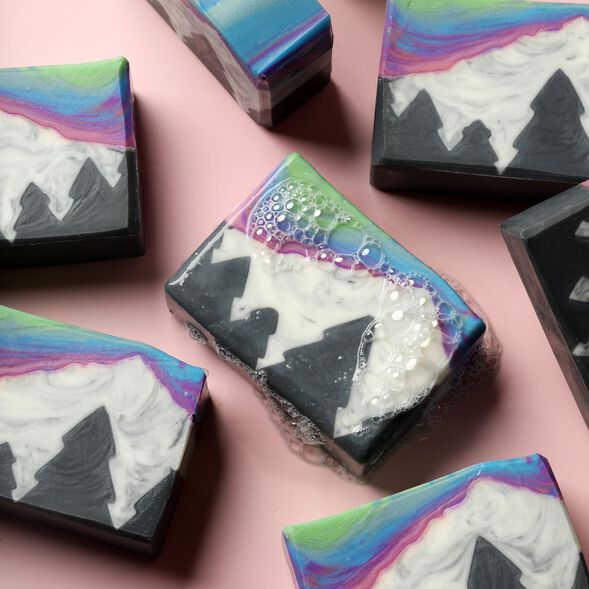 Northern Lights Cold Process Soap