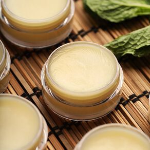 Shea Butter and Mint Lip Balm Project