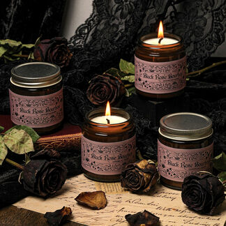 Black Rose Bourbon Candle Project
