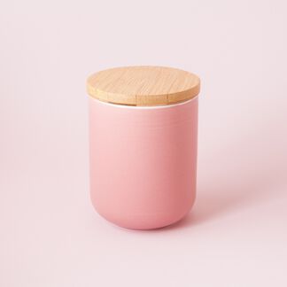 Blush Ceramic Jar - Large - 1 Jar
