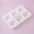 6 Cavity Silicone Goat Mold - 1 Mold