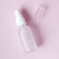 1 oz Frosted Glass Bottle with Serum Pump Cap - 4
