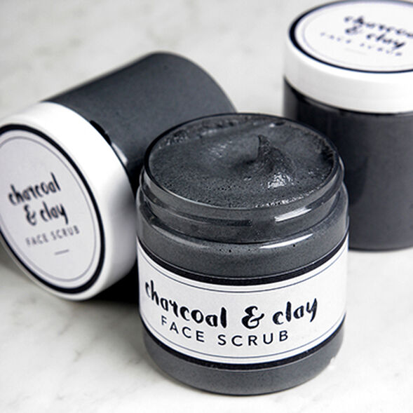 Cleansing Charcoal Facial Scrub Project