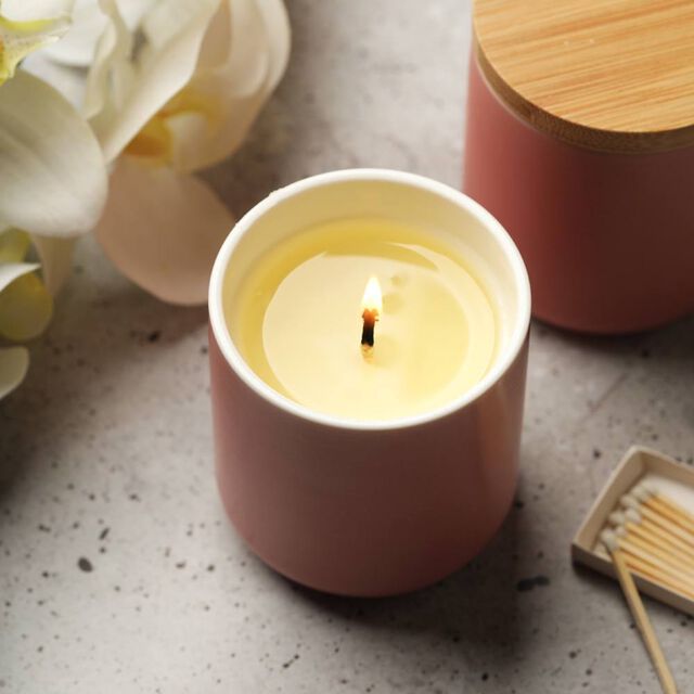 Romantic Orchid Candle Project
