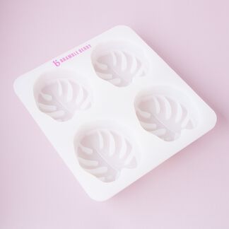 4 Cavity Massage Bar Silicone Mold, Soap Making Molds, Homemade