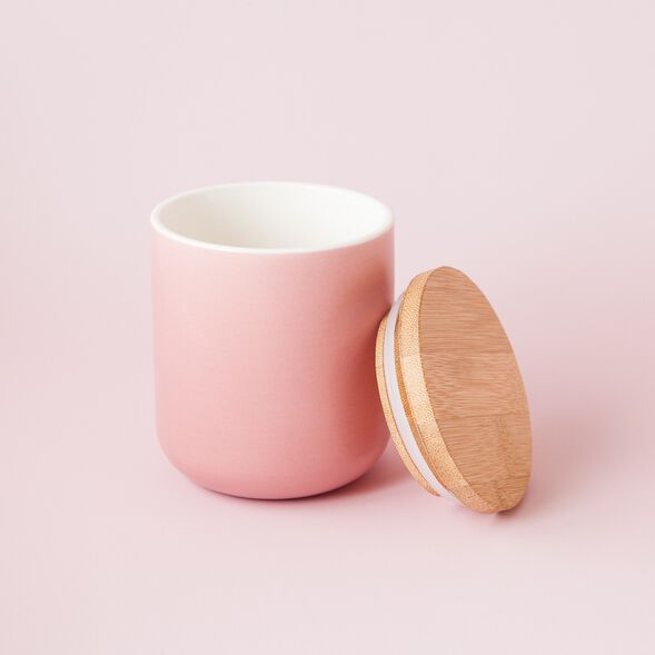 Blush Ceramic Jar - Small