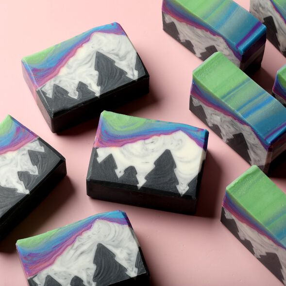 Northern Lights Cold Process Soap