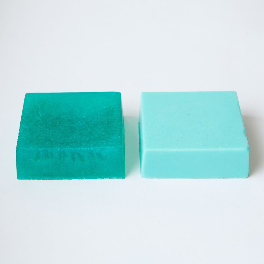 Aqua Pearl Color Block For Soap Making Bramble Berry