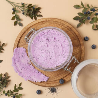 Huckleberry Emulsified Sugar Scrub