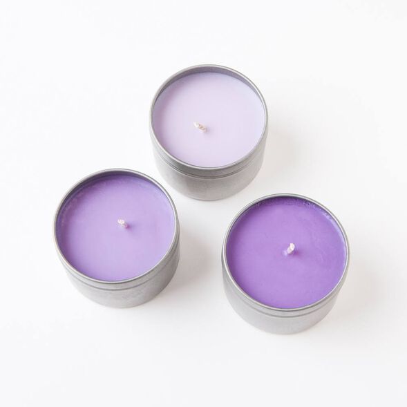 Violet Purple Candles