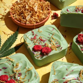 Hemp and Wildflower Soap Project
