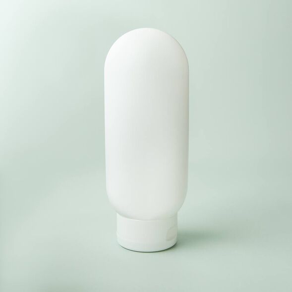6 oz White Tottle Bottle with Lid