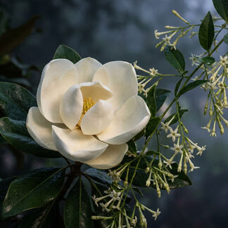 Smoked Magnolia Fragrance Oil