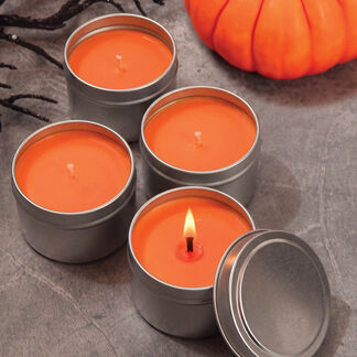 Golden Pumpkin Candle Project