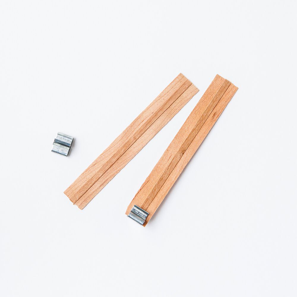 Dual Wooden Wicks - Small