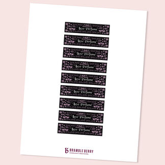 Printable Perfume Label