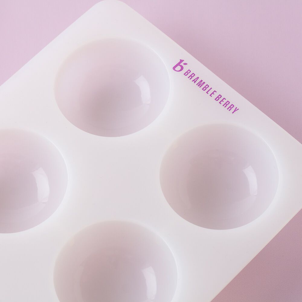 6 Cavity Silicone Dome Mold Bramble Berry