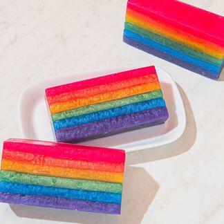 Rainbow Melt and Pour Soap Kit