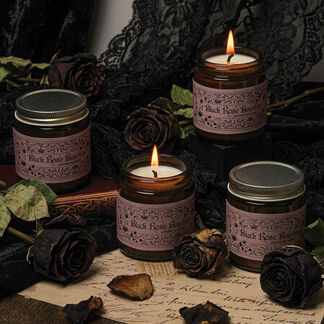 Black Rose Bourbon Candle Project
