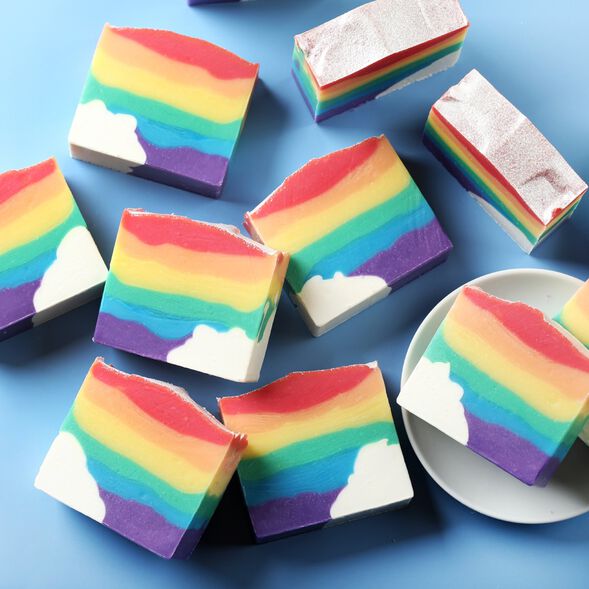 Classic Rainbow Soap Project