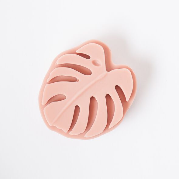 4 Cavity Monstera Silicone Mold for Soap Making
