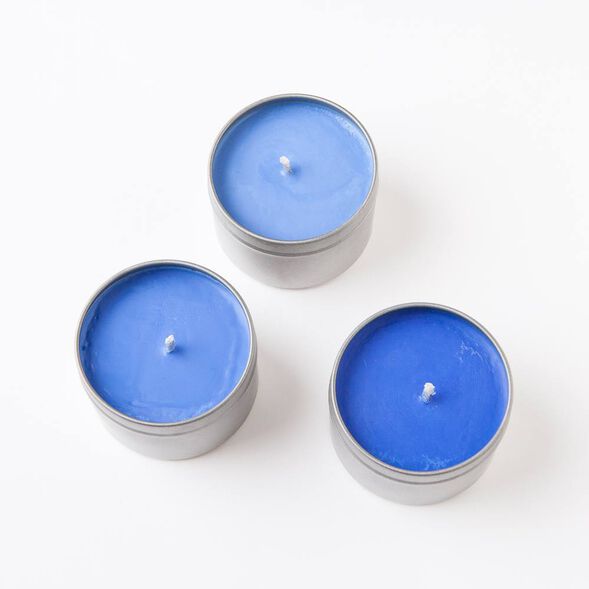 Cobalt Blue Candles