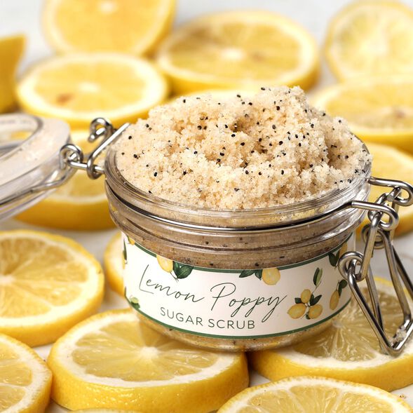 Lemon Poppy Seed Sugar Scrub Kit