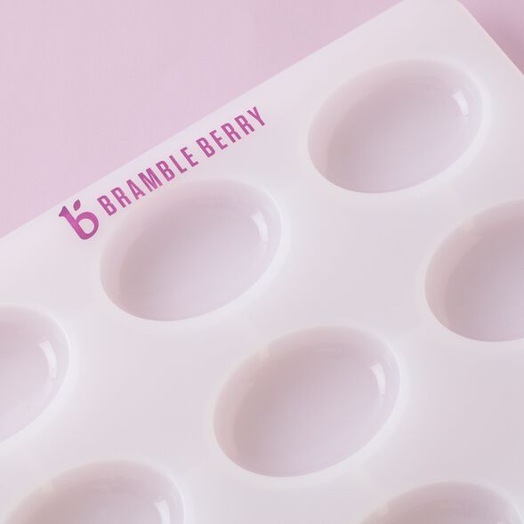 9 Cavity Silicone Guest Oval Mold