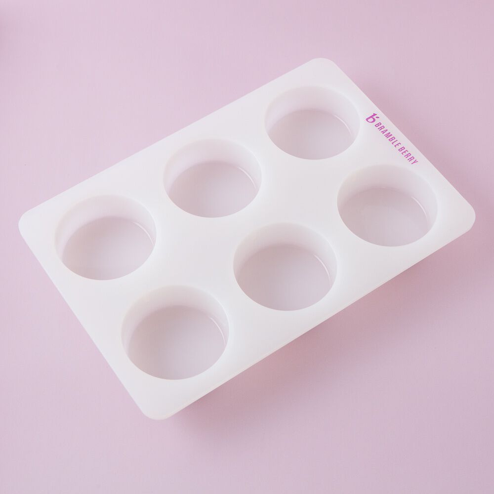 6 Cavity Silicone Circle Mold Bramble Berry