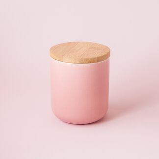 Blush Ceramic Jar - Small - 1 Jar