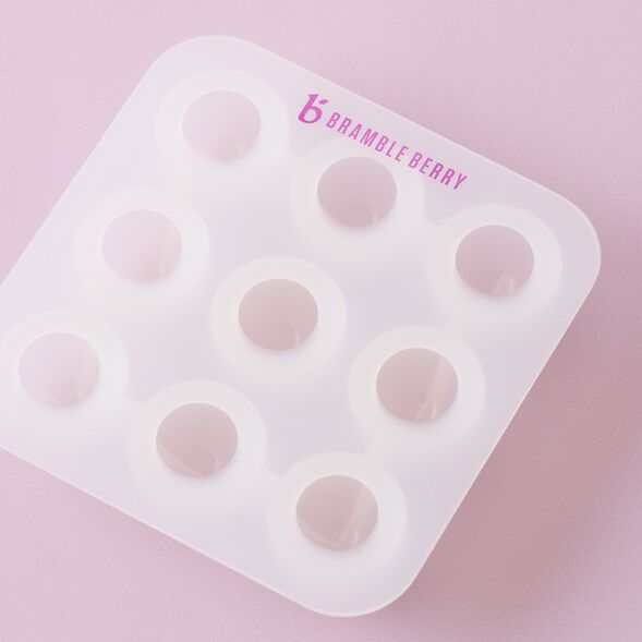 Small 9 Ball Silicone Mold for Soap Making