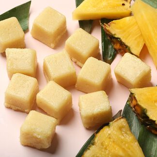 Pineapple Sugar Scrub Cube Project