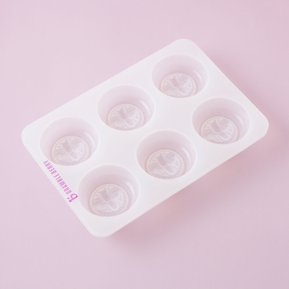 Silicone Bee Honeycomb Soap Mold Round 6-Cavity Silicon Moulds - China Silicone  Mold and Silicone Mould price