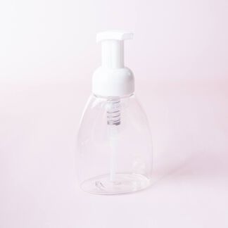 8oz Foam Bottle with White Foam Pump Cap - 1