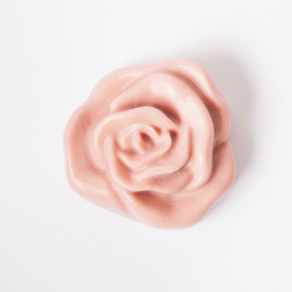 Top Of One Pink Rose Soap