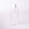 4 oz Clear Bottle with White Disc Cap - 10