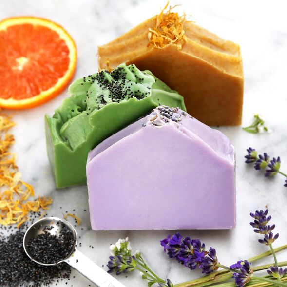 Natural Lavender Cold Process Soap Kit