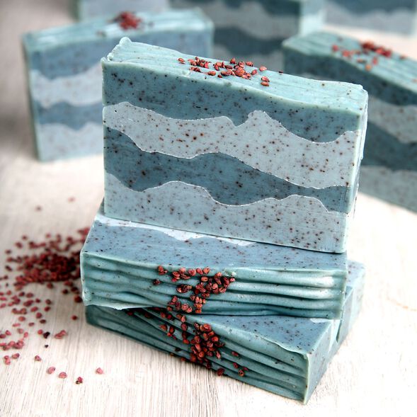 Blueberry Thyme Soap Project