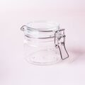 Short 8 oz Plastic Bail Jar - 10 jars