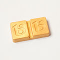 Gold Sparkle Color Block - 1 Block