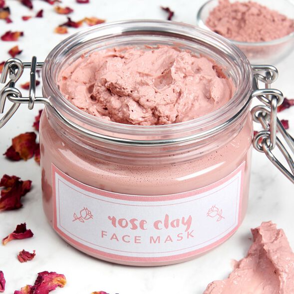 Rose Clay Face Mask Project