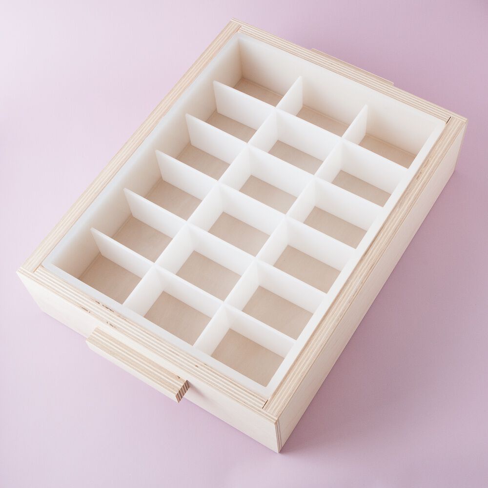 Nicole Large Soap Molds Rectangle Silicone Liner for 18 Bar Mold with  Wooden Box and Lid DIY Handmade Soap Making Tools