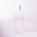8 oz Clear Bottle with White Disc Cap - 10