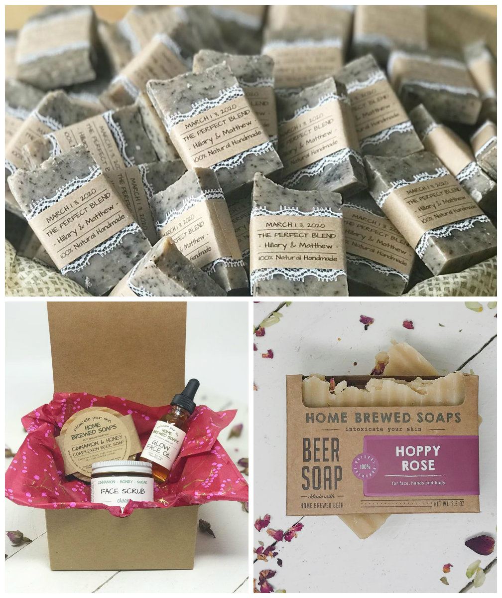 DIY products by home brewed soaps