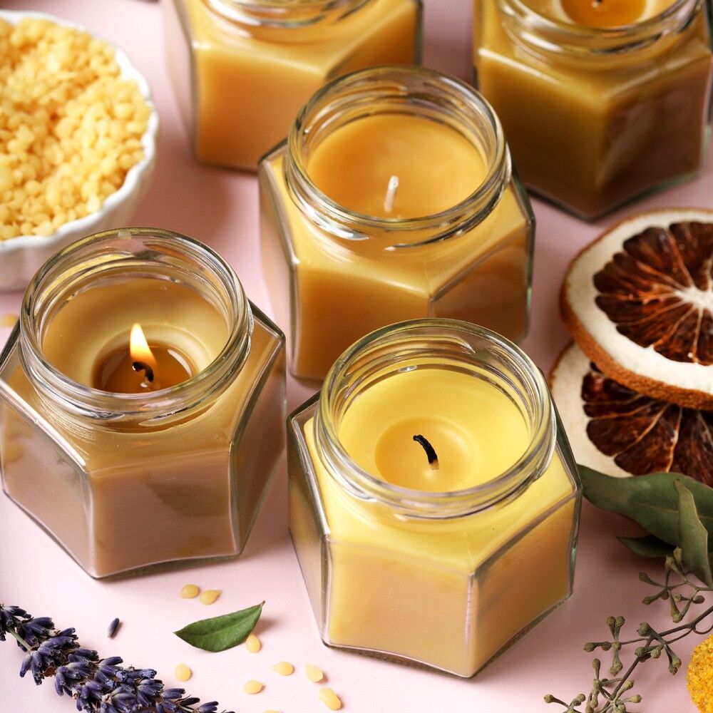 aromatherapy beeswax candles | bramble berry