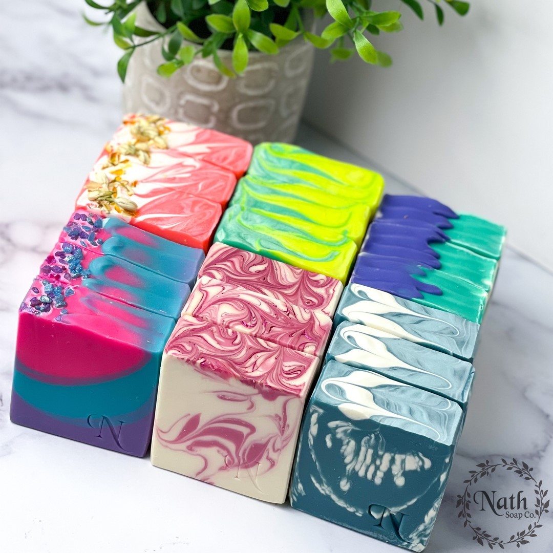 collection of soap by nath soap company | bramble berry