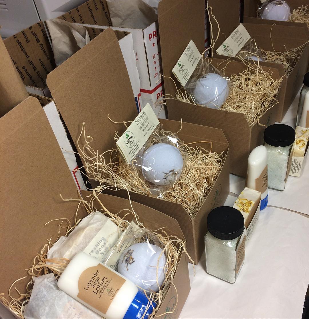 boxes of normal soap products